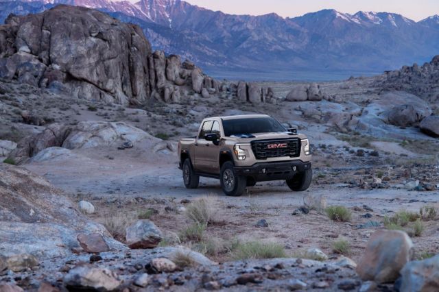 Rendering of the 2027 GMC Sierra 1500 AT4X AEV Edition