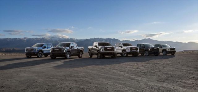 Pack shot of the 2027 GMC Sierra 1500